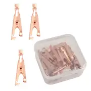 1 Box/12Pcs Copper Skin Tag Remover Clips Wart Tag Extractor Copper Tag Out6384