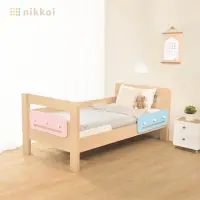 在飛比找momo購物網優惠-【nikkoi 日光成長】兒童單人床床架_輕日光單人床款(兒