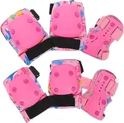 1 Set Protective Gear Pads for Skating Bicycle Hand and Elbow Guards Durable Support for Boys for Outdoor Activities