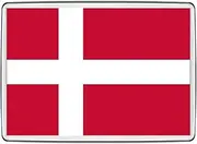 Pixly® Denmark Flag Fridge Magnet Large Jumbo Size Danish Keepsake Country Souvenir Novelty Refrigerator Magnets Gift