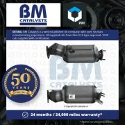 Diesel Particulate Filter DPF + Fitting Kit Front BM11608HK BM Catalysts Soot