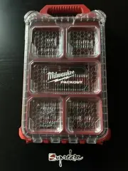 Milwaukee SHOCKWAVE Impact Duty Alloy Steel Screw Driver Bit Set w/ PACKOUT Case