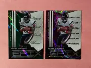 Andre Johnson 2x 2010 Panini Epix Green Moment & Purple Season Lot