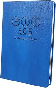 HOODANCOS Weekly Planner Notepad Appointment Schedule Notebook for Work Study Material with Bookmark for Home Office Organization
