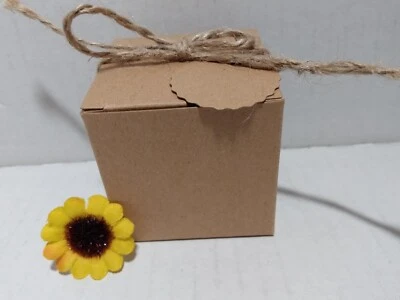 Gift Treat Favor Boxes Paper Foldable With DIY Tags Lot of 35 Jewelry New