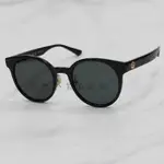 【LOOK路克眼鏡】GUCCI 太陽眼鏡 黑色 圓 灰色鏡片 GG1339SK 001