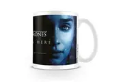 Game of Thrones Winter Is Here Daenerys Mug (White/Blue/Black) (One Size)