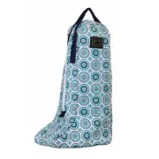 EQUINE COUTURE Kelsey Aqua Equestrian Boot Bag (110561-62/STD)