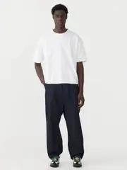 Denim Lo Rise Pull On Pant