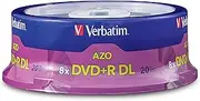 Verbatim DVD+R DL 8.5GB 8X Purple Blank Storage Media - 20pk Spindle