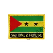 Sao Tome & Principe Patch / Sao Tome & Principe Flag / Iron On