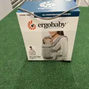 Ergobaby Omni 360 All-In-One Baby Carrier Pearl Grey - 7-45lbs. Free Shipping.