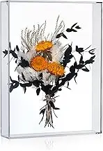 MarccTipton 9x12 Shadow Box Frame, DIY Tabletop Display Case, All Clear Memory Box for Dried Flowers/Kids Room/Birthday/Wedding/Party Decor, Box Only, NO Back Picture Holder( 1.75" Interior Depth)