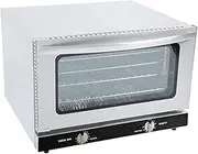 Commercial Hot Air Oven, 47L Large Space 4-Layer Food Rack, 250 ℃ High Temperature Baking, 120Min Timing 3D Hot Air Circulation Oven