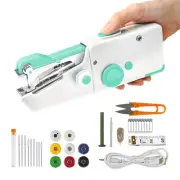 Portable Electric Handheld Sewing Machine USB Rechargeable or Batteries On Sale