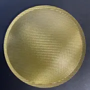 8” Solid Gold Carbon Fiber Composite Dust Cap Subwoofer Speaker 203mm Cone Sub