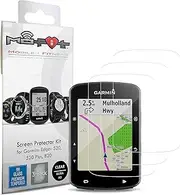 Screen Protector Kit for Garmin Edge 520, 520 Plus, 820 (Tempered Glass) 3-Pack