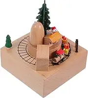 Abaodam Box Rotating Music Box with Artisan Craftsmanship Unique Home Decor Figurine Vintage Globe Design Melodious Tunes for Birthdays Present for Adults