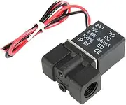 2 Paths Plastic Magnetic Valve NC Usually Closed 1/4 NPT DC12V for The Fermentation of The Airwater Control