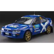 Sunstar 1:18 Scale Subaru Impreza 555 #15 A.McRaeLogiman Mythical Rally 2023