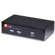 DynaLink 2 Way VGA + 3.5mm Audio & Mic + USB Switcher for PC & Mac Computer