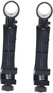 GLSTOY 2pcs Adjustable Drum Microphone Clips Shock Microphone Holder for Percussion Instruments Durable Material Convenient Recording Fit for Drums