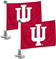 ProMark NCAA Indiana Hoosiers Flag Set 2-Piece Ambassador Style, Team Color, One Size