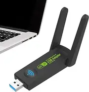 WiFi Receiver for PC - PC Parts | Parts, High-Speed WiFi Card, Seamless Wireless Adapter, Efficient Adapter, Plug and Play, Band Connectivity