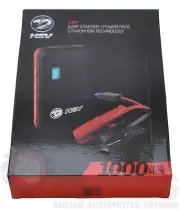 GENUINE HSV Portable 12 Volt Lithium Ion Jump Starter Power Pack 1000 Peak Amps