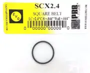 PRB SCX 2.4 Square Cut Belt for VCR, Cassette, CD Drive or DVD Drive SCX2.4