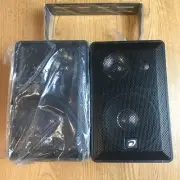 Dayton Audio IO435B 4" IndoorOutdoor 3-Way Speaker Pair Mounted Loudspeaker New