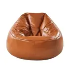 Marlow Bean Bag Chair Cover Pu Couch Tan leather,pu Bean Bags & Inflatables