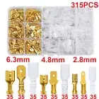 Insulated Female Male Spade Crimp Wire Connector Terminals 2.8/4.8/6.3mm