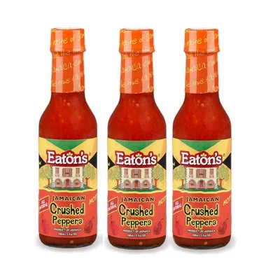 Eaton's Jamaican Crushed Pepper Sauces (3 Pack)