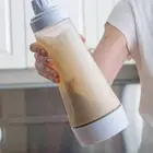 Portable Batter Mixing Bottle DIY Pancake Batter Bottle Crepes