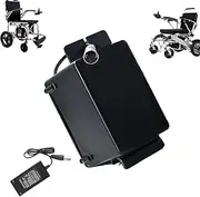 24V Electric Wheelchair Battery 24V 10Ah 12.8Ah 12Ah 13Ah 15Ah 20.8Ah 20Ah 22.4Ah Lithium Li-Ion Replacement Rechargeable Battery for 0-600W Motor 24v 20.8Ah(13Ah)