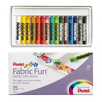 在飛比找Yahoo奇摩購物中心優惠-Pentel 飛龍牌 PTS-15 染色用 粉蠟筆系列 15