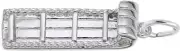 Sterling Silver Toboggan Charm by Rembrandt