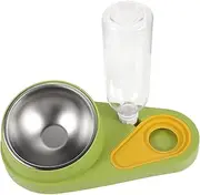 MINAOLULUS Automatic Pet Feeder Water Dispenser Durable Dog Food Bowl with Angled Design for Comfort Lightweight Spill Pet Feeding