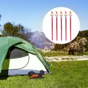 8 PCS Event Shelter Outdoor Camping Light Hook Tent Pegs Beach