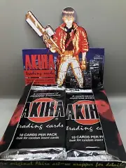 1994 Akira Trading Cards (1) Unopened Pack Manga Anime/Katsuhiro Otomo Artist