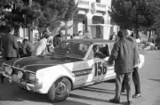 Henri Greder Marie Claude Beaumont Opel Commodore 1968 Rally Car Old Photo 5
