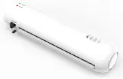 Domary Desktop Laminator Machine Set A4 Size Hot and Cold Lamination 2 Roller Sy