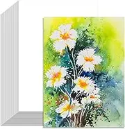 50 Sheets White Kraft Cardstock Paper for DIY Projects and Crafts - Thick 180gsm White Cardstock for Printing Drawing Invitations - A4 Size 8.27x11.69 inches, Laser and Inkjet Printer Compatible