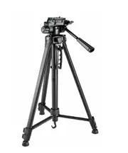 INCA Tripod 3 Way Head QR 3 Sec Bk Max H 1670mm. Load 3Kg Inc Bag Alum Max. Tube 23.5mm