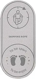 Anti-noise Jump Rope Mat Exercise Shock Absorption Yoga Mat High Density Board Outdoor Gym Sports Skipping Mat Fitness