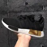 [MR.CH]ADIDAS NMD_R1  BOOST ORIGINALS 黑金 愛迪達 休閒運動鞋 女鞋 EG6702