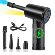 unbrand Compressed Air Duster Canned Air Electric Cordless Air Duster Computer Keyboard Cleaner,powerful 51
