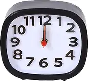 Analog Alarm Clocks for Bedrooms, Digital Alarm Clock for Kids Silent Alarm Clock Wall Clock Decor Wind up Clock Compact Alarm Clock Travel Home Decoration Small Clock