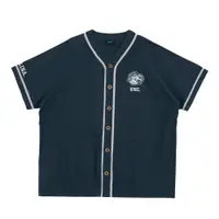 在飛比找PChome24h購物優惠-NCAA 短T 北卡羅來納 深藍 貼布 棒球襯衫 中性 73